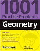 Geometry: 1001 Practice Problems For Dummies (+ Free Online Practice)-9781119883685