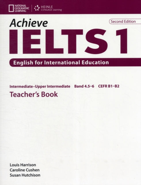 Achieve IELTS 1 Teacher Book - Intermediate to Upper Intermediate 2nd ed-9781133315568