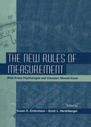 The New Rules of Measurement : What Every Psychologist and Educator Should Know-9781138003019