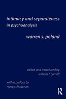 Intimacy and Separateness in Psychoanalysis-9781138097766
