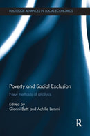 Poverty and Social Exclusion : New Methods of Analysis-9781138241343
