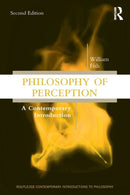 Philosophy of Perception : A Contemporary Introduction-9781138485433