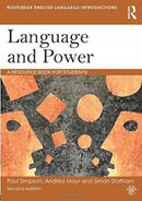 Language and Power : A Resource Book for Students-9781138569232