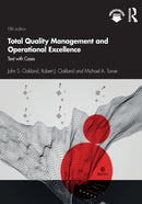 Total Quality Management and Operational Excellence : Text with Cases-9781138673410