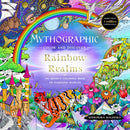 Mythographic Color and Discover: Rainbow Realms : An Artist's Coloring Book of Dazzling Worlds-9781250346926