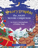 Storygraphic: The Night Before Christmas : An Artist's Coloring Book of Holiday Magic-9781250396556