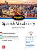 Schaum's Outline of Spanish Vocabulary, Fifth Edition-9781260462807