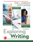 ISE Exploring Writing: Paragraphs and Essays-9781260547740