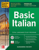 Practice Makes Perfect: Basic Italian, Premium Third Edition-9781264807802