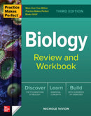 Practice Makes Perfect: Biology Review and Workbook, Third Edition-9781264874941