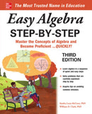 Easy Algebra Step-by-Step, Third Edition-9781264878796