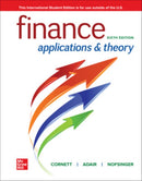 Finance: Applications and Theory ISE-9781265103712