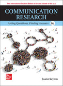 Communication Research: Asking Questions Finding Answers ISE-9781265240714