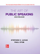 ISE The Art of Public Speaking: 2023 Release-9781266755231