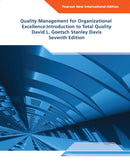 Quality Management for Organizational Excellence: Introduction to Total Quality : Pearson New International Edition-9781292022338