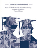 How To Think Straight About Psychology : Pearson New International Edition-9781292023106