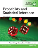 Probability and Statistical Inference, Global Edition-9781292062358