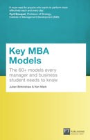Key MBA Models, Travel Edition : The 60+ Models Every Manager And Business Student Needs To Know-9781292081755