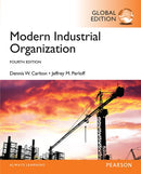 Modern Industrial Organization, Global Edition-9781292087856