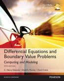 Differential Equations and Boundary Value Problems: Computing and Modeling, Global Edition-9781292108773