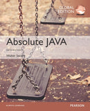 Absolute Java, Global Edition-9781292109220