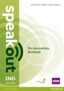 Speakout Pre-Intermediate 2nd Edition Workbook without Key-9781292114422