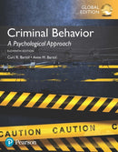 Criminal Behavior: A Psychological Approach, Global Edition-9781292157719