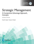 Strategic Management: A Competitive Advantage Approach, Concepts, Global Edition-9781292164977