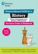 Pearson REVISE Edexcel GCSE History Crime and Punishment Revision Guide and Workbook incl. online revision and quizzes - for 2026, 2027 exams