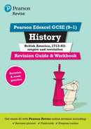 Pearson REVISE Edexcel GCSE History British America Revision Guide and Workbook incl. online revision - for 2026, 2027 exams