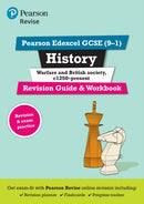 Pearson REVISE Edexcel GCSE History Warfare and British Society Revision Guide and Workbook incl. online revision - for 2026, 2027 exams