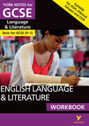 English Language and Literature Workbook: York Notes GCSE - for 2026, 2027 exams: the ideal way to catch up, test your knowledge and feel ready for 2025 and 2026 assessments and exams-9781292186214