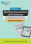 Pearson REVISE GCSE Spelling, Punctuation and Grammar- for 2026, 2027 exams: Course companion