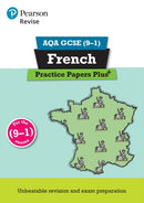 Pearson REVISE AQA GCSE French Practice Papers Plus: For 2025 and 2026 assessments and exams-9781292213248