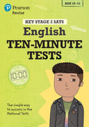 Pearson REVISE Key Stage 2 SATs English 10-Minute Tests for 2026, 2027 exams-9781292216669