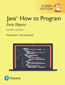 Java How to Program, Early Objects, Global Edition-9781292223858