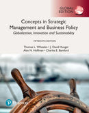 Concepts in Strategic Management and Business Policy: Globalization, Innovation and Sustainability, Global Edition-9781292227290