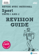 Pearson REVISE BTEC National Sport Units 1 & 2 Revision Guide incl. online revision - for 2026 exams
