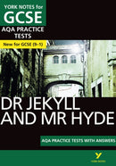 Dr Jekyll and Mr Hyde AQA Practice Tests with answers York Notes - for 2026, 2027 exams