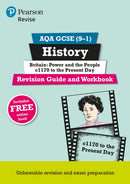 Pearson REVISE AQA GCSE History Britain: Power and the people: c1170 to the present day Revision Guide and Workbook incl. online revision and quizzes - for 2026, 2027 exams