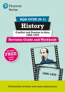 Pearson REVISE AQA GCSE History Conflict and tension in Asia, 1950-1975 Revision Guide and Workbook incl. online revision and quizzes - for 2026, 2027 exams