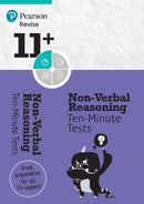 Pearson REVISE 11+ Non-Verbal Reasoning Ten-Minute Tests - for 2026, 2027 exams-9781292246710