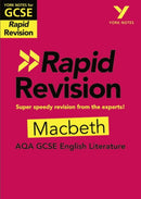 York Notes RAPID AQA GCSE (Revision Guide) Macbeth - for 2026, 2027 exams-9781292270876