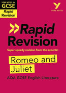 York Notes RAPID AQA GCSE (Revision Guide) Romeo and Juliet - for 2026, 2027 exams-9781292270906