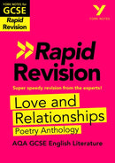 York Notes RAPID AQA GCSE (Revision Guide) Love and Relationships Poetry Anthology - for 2026, 2027 exams