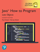 Java How to Program, Late Objects, Global Edition-9781292273730