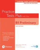 Cambridge English Qualifications: B1 Preliminary Practice Tests Plus with key-9781292282220