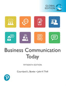 Business Communication Today, Global Edition-9781292353142