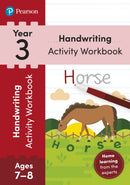 Pearson Learn at Home Handwriting Activity Workbook Year 3-9781292424934