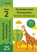 Pearson Learn at Home Grammar & Punctuation Activity Workbook Year 2-9781292424989